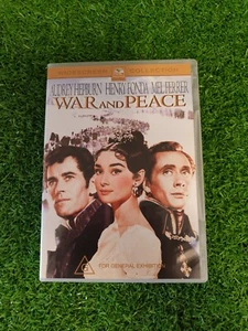 WAR AND PEACE:-1956-Audrey Hepburn/Henry Fonda-DVD-R4-LIKE NEW - Picture 1 of 3