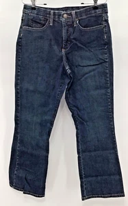 Lee Comfort Waistband Womens Jeans Size 12 Short Back Pocket Flap Mid Rise - Picture 1 of 12