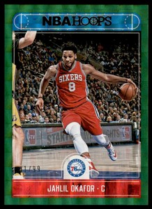 2017-18 Hoops Green #7 Jahlil Okafor /99