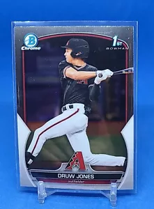 Druw Jones 2023 Bowman Chrome 1° BCP-25 Diamondbacks - Foto 1 di 2