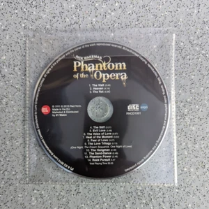 Rick Wakeman The Phantom of the Opera CD Album Disc Only In Plastic Sleeve - Picture 1 of 1