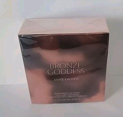 Estee Lauder bronze goddess shimmering oil spray for hair & body 1.7oz Brand new - Image 1 of 3
