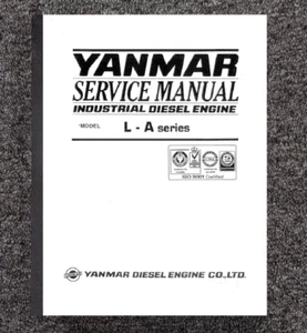 40 48 Diesel Engine Technical Workshop Repair Manual Fits Yanmar L-A Series P130 - Picture 1 of 18