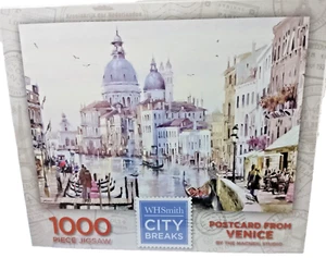WHSmith Jigsaw 1000 Pieces "Postcard From Venice" City Breaks Collection New - Picture 1 of 10