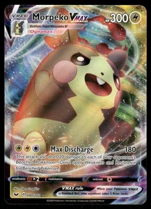 Pokemon Tcg Morpeko Vmax #80 Pokemon Sword & Shield NM - Picture 1 of 2