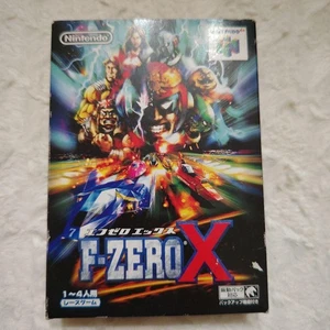 Nintendo 64 F-Zero X Racing Game N64 Box Tested Japan - Picture 1 of 13