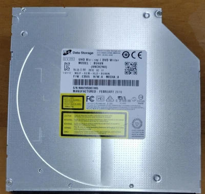 LG BU40N 4K UHD Blu-ray DVD BDXL SATA Ultra Slim Drive 9.5mm No Bezel - Image 1 of 2