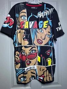 Contender CTDR T-Shirt Herren Medium Savage, Comic Pop, Art Neu mit Etikett Skater - Bild 1 von 9