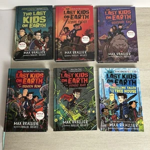 Lot of 6 The Last Kids on Earth Books Max Brallier 1236 Midnight Blade Treehouse - Picture 1 of 1
