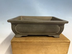 Unglazed Bonsai Tree Tokoname Pot Kaiyo 10 3/8” - Picture 1 of 12