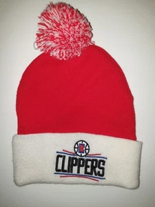 NBA LA Clippers Team 2 Tonos Puños Pam Tejido Gorro Gorra - Imagen 1 de 2