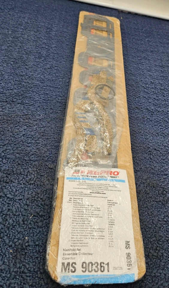 Junta do coletor de admissão do motor Fel Pro MS 90361 compatível com Ford 5.8 5.0 - Imagem 1 de 4