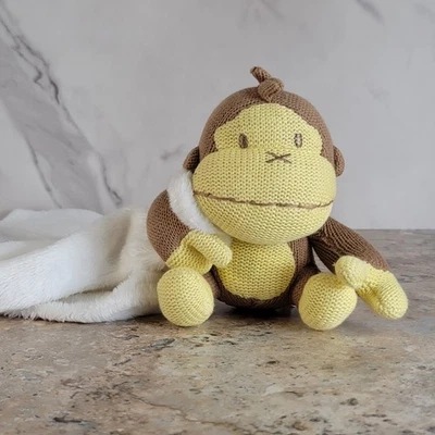 MANTA DE SEGURIDAD BABY BUM CROCHET TEJIDO MONO PELUCHE LOVEY Foto 1 de 4