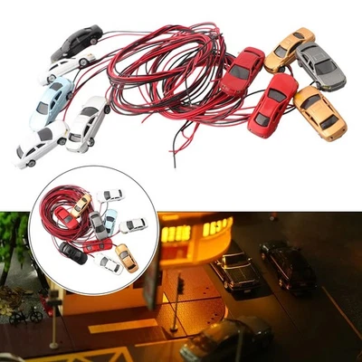 Brand New 10pcs Model Car For Building Layout For Railway For Z Scale Plastic - Image 1 of 4