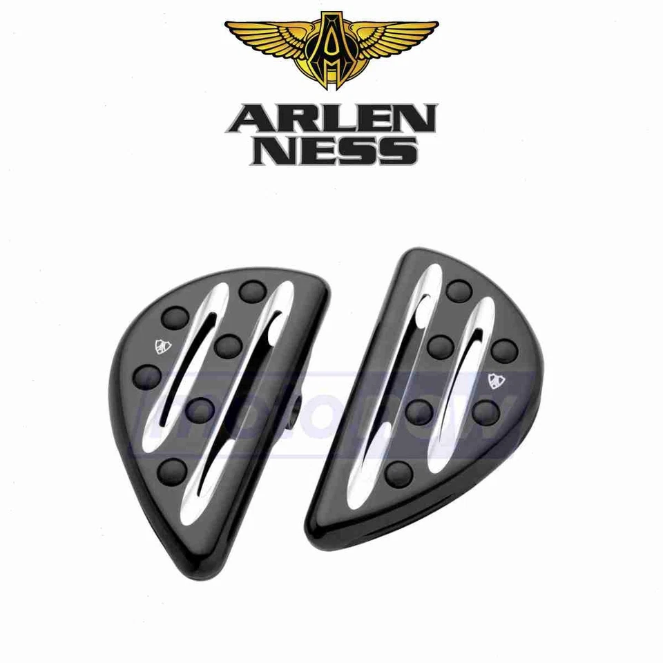 Arlen Ness Deep Cut Passenger Floorboards for 2001-2006 Harley Davidson of Foto 1 de 4