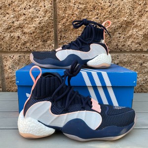 adidas crazy byw x collegiate navy clear orange
