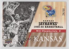 2013 Upper Deck University of Kansas Gold /50 Wilt Chamberlain #18 HOF