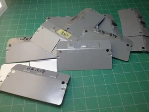 20 REAL Equipto drawer dividers Fit 8540 & 8505 drawers (5+x3 face) 20/lot USA - Picture 1 of 2
