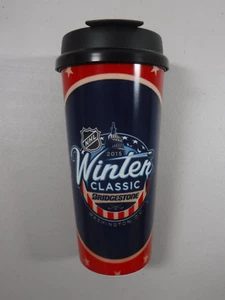 NHL Winter Classic 2015 Capitols / Blackhawks Bridgestone Advertising Travel Mug - Picture 1 of 3