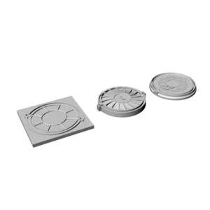 Yao's Studio 1/220 Square and Circular well Cover Drain Plate 10sets - Picture 1 of 1