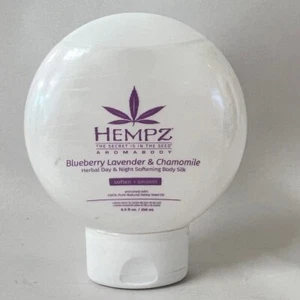 Hempz Blueberry Lavender & Chamomile Softening Body Silk 8 fl oz Sealed - Picture 1 of 3