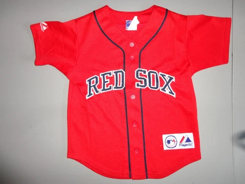 Boston Red Sox #38 Curt Schilling SEWN Jersey MLB Youth S Nice Cover