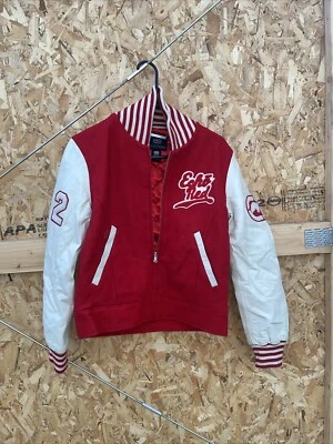 Chaqueta de cuero vintage roja Echo Foto 1 de 4