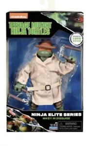 TEENAGE MUTANT NINJA TURTLES Mikey In Disguise Elite Series Figure NIP - Picture 1 of 2