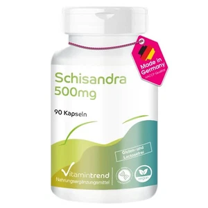 Schisandra 500mg - 90 Kapseln | Vitamintrend - Bild 1 von 12