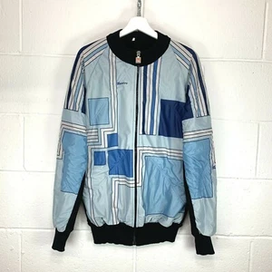 VINTAGE WOOL SANTINI SMS WINTER CYCLING RACE JACKET MADE IN ITALY RARE size 7 XL - Picture 1 of 12