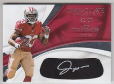 2017 Immaculate Collection Rookie Eye Black Autographs #31 Joe Williams /99 