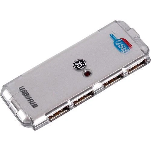 4-Port USB HUB GE Portable Compact for PC Mac Laptop Notebook Desktop - Image 1 of 1