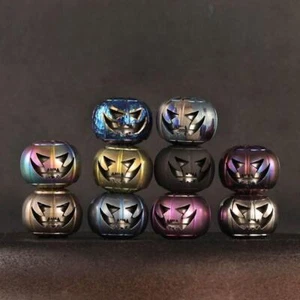 Titanium Knife Lanyard Bead Necklace Paracord Pendant Fidget Spinner EDC Charm - Picture 1 of 23