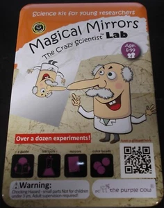 The Crazy Scientist Lab Magical Mirrors by The Purple Cow open box NEW CONDITION - Picture 1 of 3