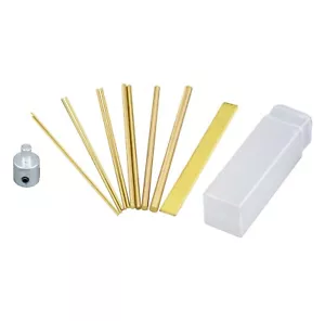 1 juego de barras redondas de latón de 1 mm 1,5 mm 2 mm 3 mm 4 mm 5 mm para máquina de electroerosión portátil SFX - Imagen 1 de 2