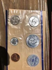 1962-Mint Set Uncirculated P&D Sets-90% Silver-10 Coins Sets - Picture 1 of 18