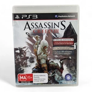 Assassins Creed 3 III PlayStation 3 PS3 - Complete - Picture 1 of 4