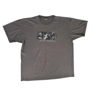 Vtg JERRY GARCIA T Shirt LIQUID BLUE Tag Gray Mens Size XXL Grateful Dead Rock - Picture 1 of 7
