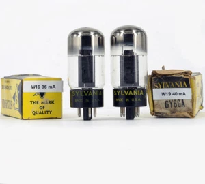 ONE 6Y6GA/6Y6G SYLVANIA NOS Tube Valve Röhre Lampe TSF Valvola 진공관 真空管 Valvula - Picture 1 of 1