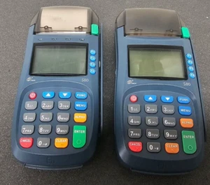 2 Stück Pax S80 Kredit Terminal Leser Bondrucker UNGETESTET/REPARATUR/TEILE - Bild 1 von 5