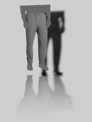 Pantalones deportivos TSE para hombre Neiman Marcus grises de cachemir reciclado talla L $452 Foto 1 de 2