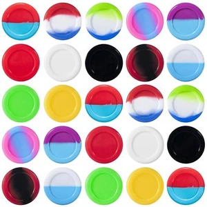 30 Pcs 5ml Silicone Wax Containers Assorted Colors Multi Use Non Stick Wax Oi... - Picture 1 of 8