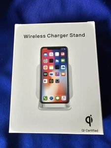 Wireless Charger & Stand, Qi Certified, New, FREE US Ship Size: 96*86*102 mm - Picture 1 of 2