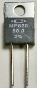 CADDOCK 50Ω 20 watt 50 ohm 2% Resistor Non-Inductive MP820-50-2% TO220 - Picture 1 of 1