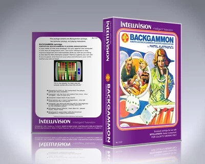 Intellivision UGC - NO GAME - ABPA Backgammon - Image 1 of 3
