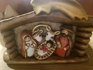 Thun Capanna sacra famiglia Presepe. Thun Krippe Con Scatole - Foto 1 di 7