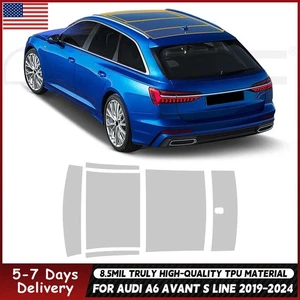 For Audi A6 Avant S Line 2019-2024 Sunroof Precut Paint Protection Film PPF TPU - Picture 1 of 20