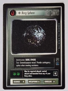 Star Trek CCG First Contact - Borg Sphere - Borg - Nm/Mt -   NEVER PLAYED - Picture 1 of 1