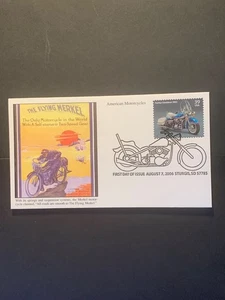 Stamps  US First Day Cover, 180, Scott#4088, American Motorcycles, See Picture - Picture 1 of 2