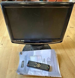 Logik L17LIDI9 17” HD Ready LCD TV/DVD Combi With Freeview & Ipod Dock Working - Picture 1 of 6